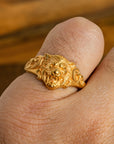 King of Beasts 18K Gold Ring