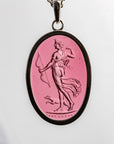 Artemis Glass Intaglio Pendant