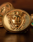 Medusa 18K Gold Signet Ring