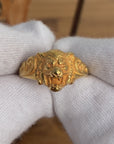 King of Beasts 18K Gold Ring