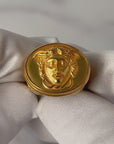 Medusa 18K Gold Signet Ring