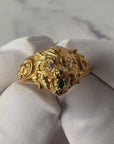 Divine King of Beasts 18K Gold Ring