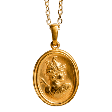 Achilles 18K Gold Pendant