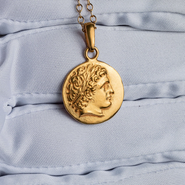 Apollo Coin 18K Gold Pendant – Olithica