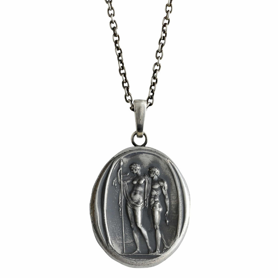 Bacchus (Dionysus) and Bacchante Pendant – Olithica